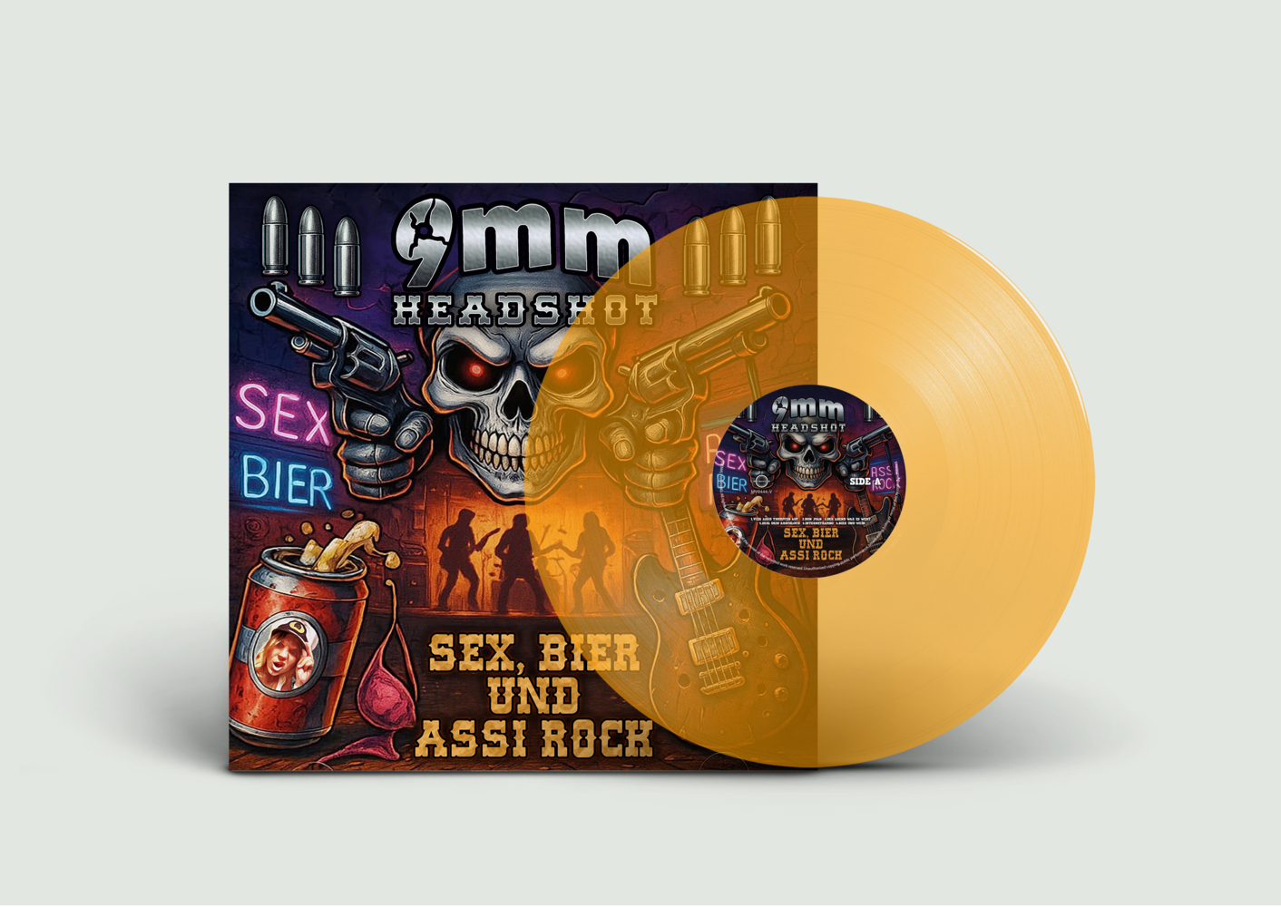 SexBier Und Assi Rock (Ltd Transparent Orange LP