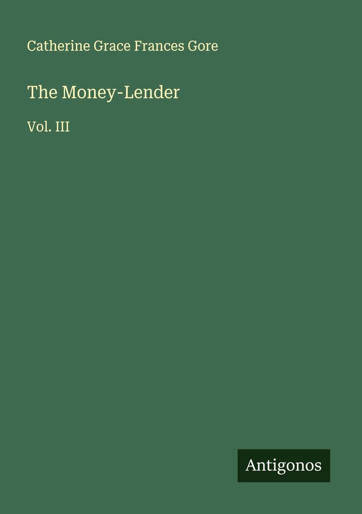 The Money-Lender