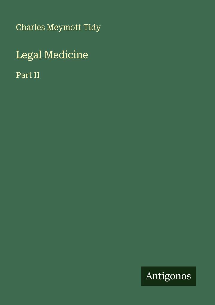 Legal Medicine