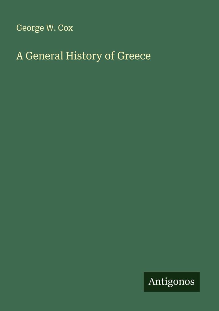 A General History of Greece