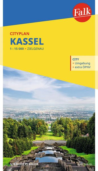 Falk Cityplan Kassel 1:15.000