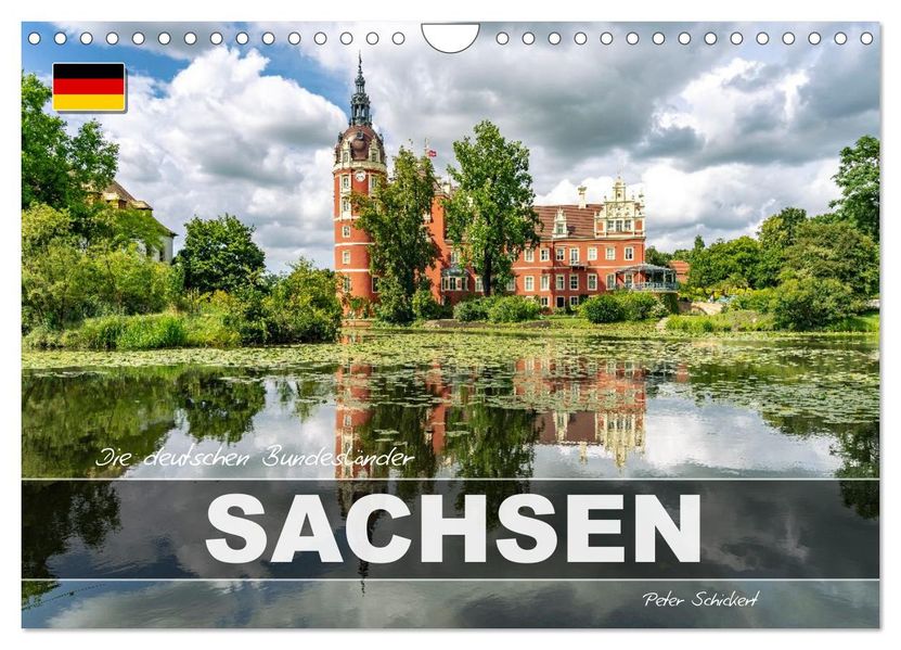 Die deutschen Bundesländer - Sachsen (Wandkalender 2026 DIN A4 quer) CALVENDO Monatskalender