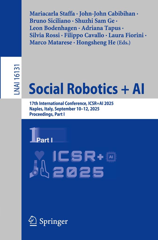 Social Robotics + AI