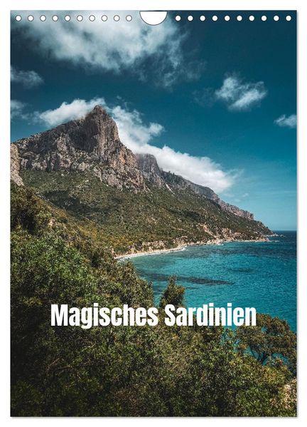 Magisches Sardinien (Wandkalender 2026 DIN A4 hoch) CALVENDO Monatskalender