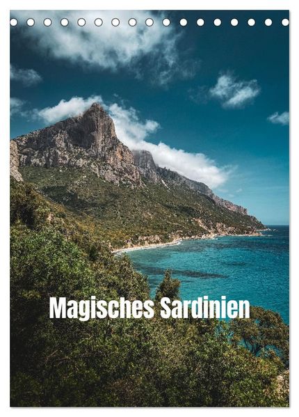 Magisches Sardinien (Tischkalender 2026 DIN A5 hoch) CALVENDO Monatskalender