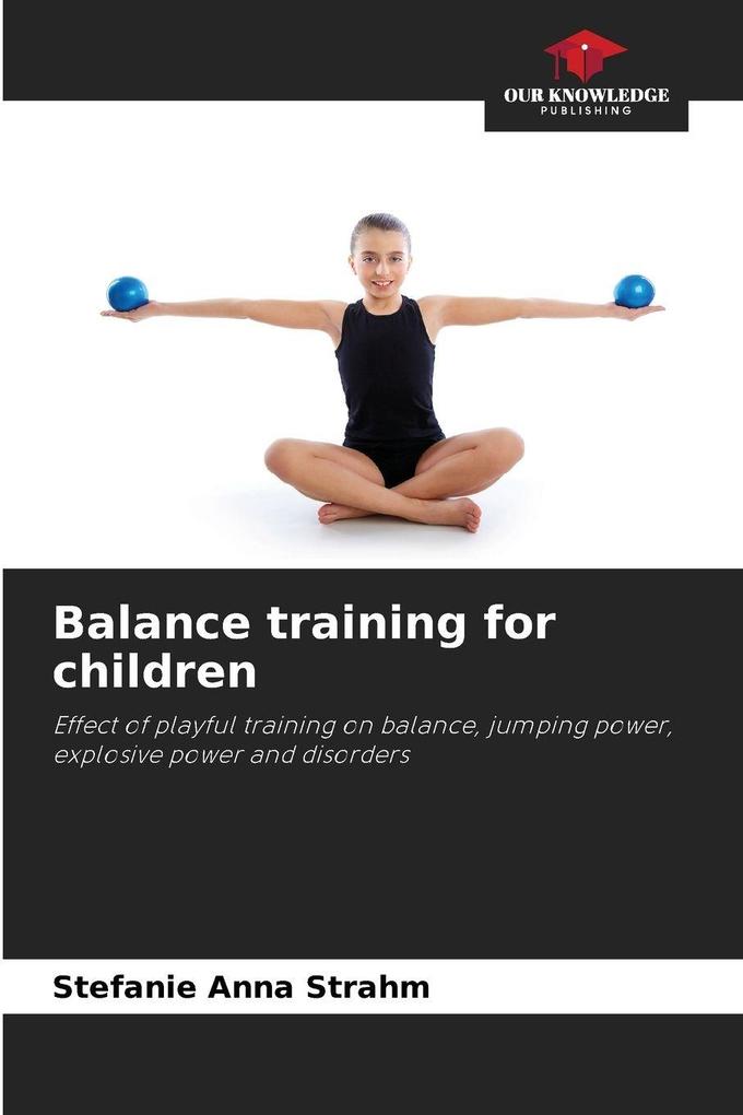 Balance training for children