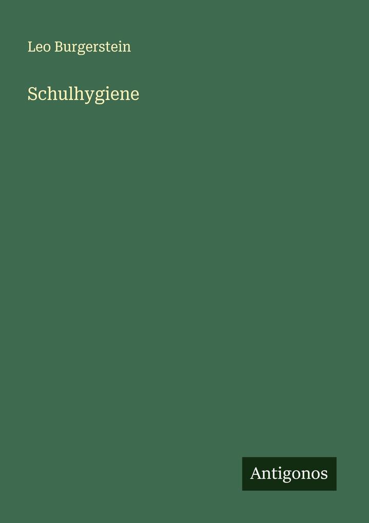 Schulhygiene