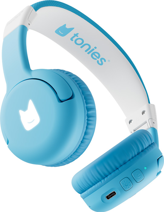 Tonies - Bluetooth-Kopfhörer, deutsch, Hellblau