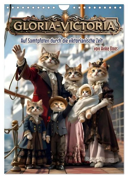 Gloria Victoria (Wandkalender 2026 DIN A4 hoch) CALVENDO Monatskalender