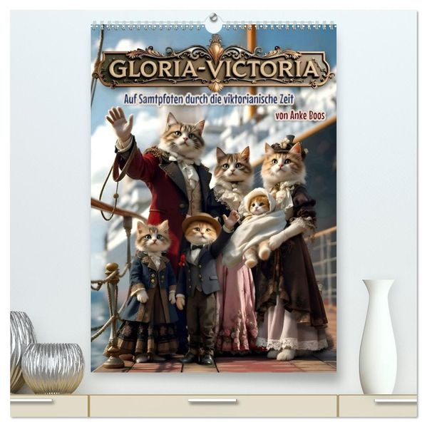 Gloria Victoria (hochwertiger Premium Wandkalender 2026 DIN A2 hoch) Kunstdruck in Hochglanz