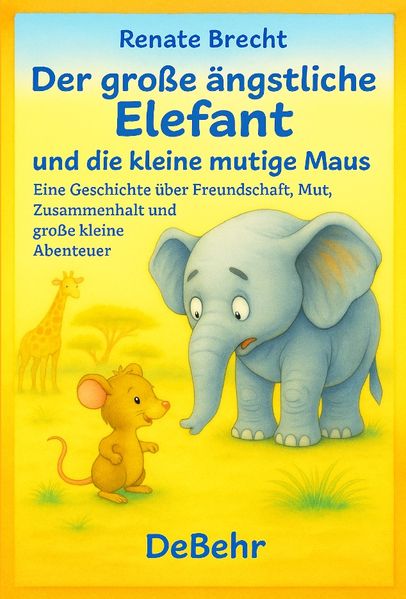 Der große ängstliche Elefant und die kleine mutige Maus - Eine Geschichte über Freundschaft Mut Zusammenhalt und große kleine Abenteuer