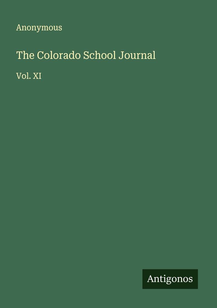 The Colorado School Journal