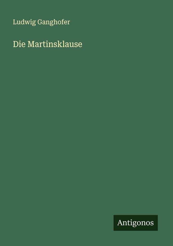 Die Martinsklause