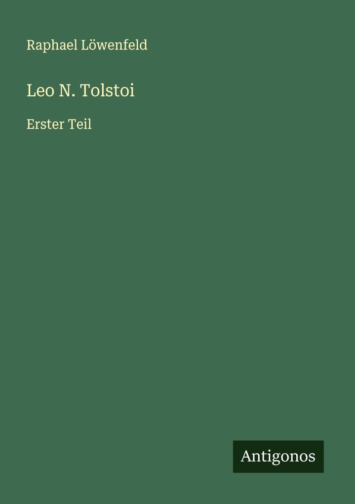 Leo N. Tolstoi