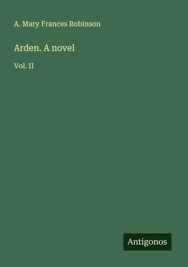 Arden. A novel