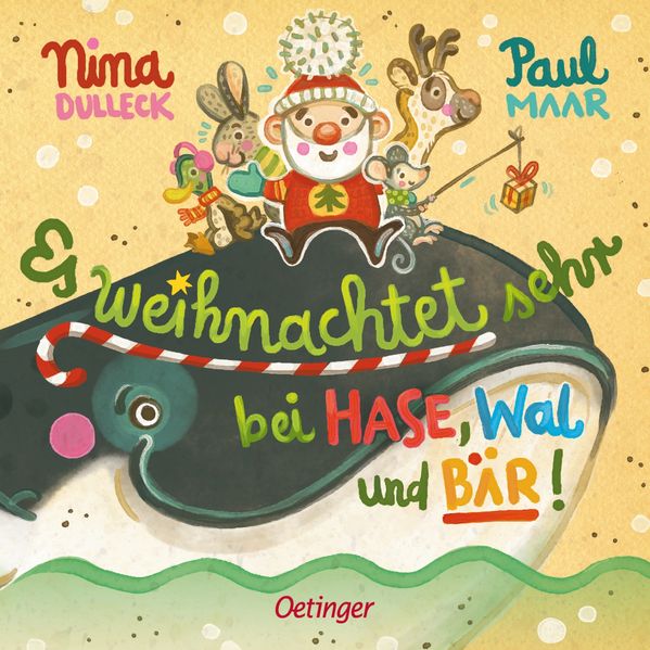 Es weihnachtet sehr bei Hase Wal und Bär!