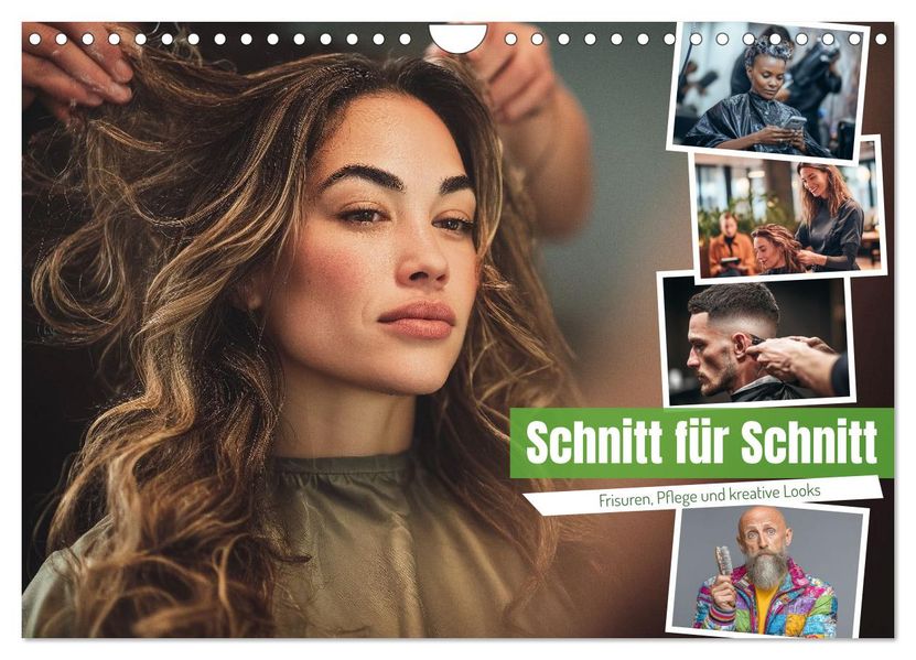 Schnitt Für Schnitt (Wandkalender 2026 DIN A4 quer) CALVENDO Monatskalender