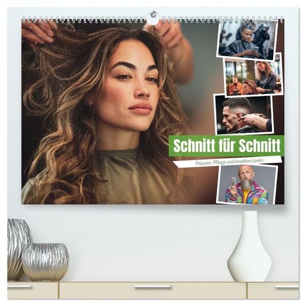 Schnitt Für Schnitt (hochwertiger Premium Wandkalender 2026 DIN A2 quer) Kunstdruck in Hochglanz