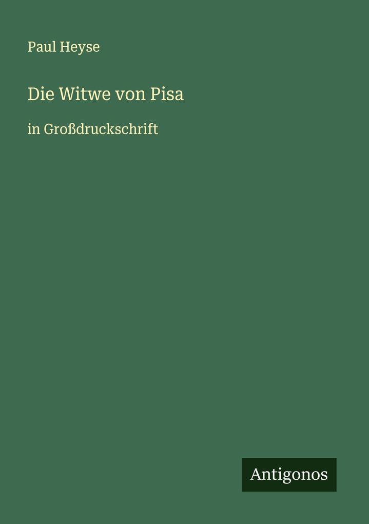 Die Witwe von Pisa