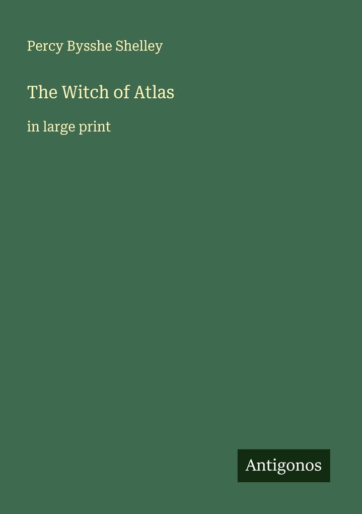 The Witch of Atlas