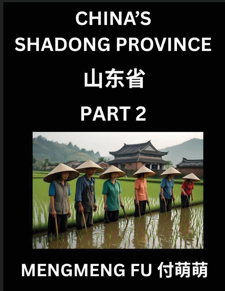 Discover China's Shandong Province (Part 2)- Self-learn Chinese Characters Words Phrases with Chinese Names Surnames and Geography Books for Kids Young and Adults HSK All Levels to Understand Chinese Geographical Organization