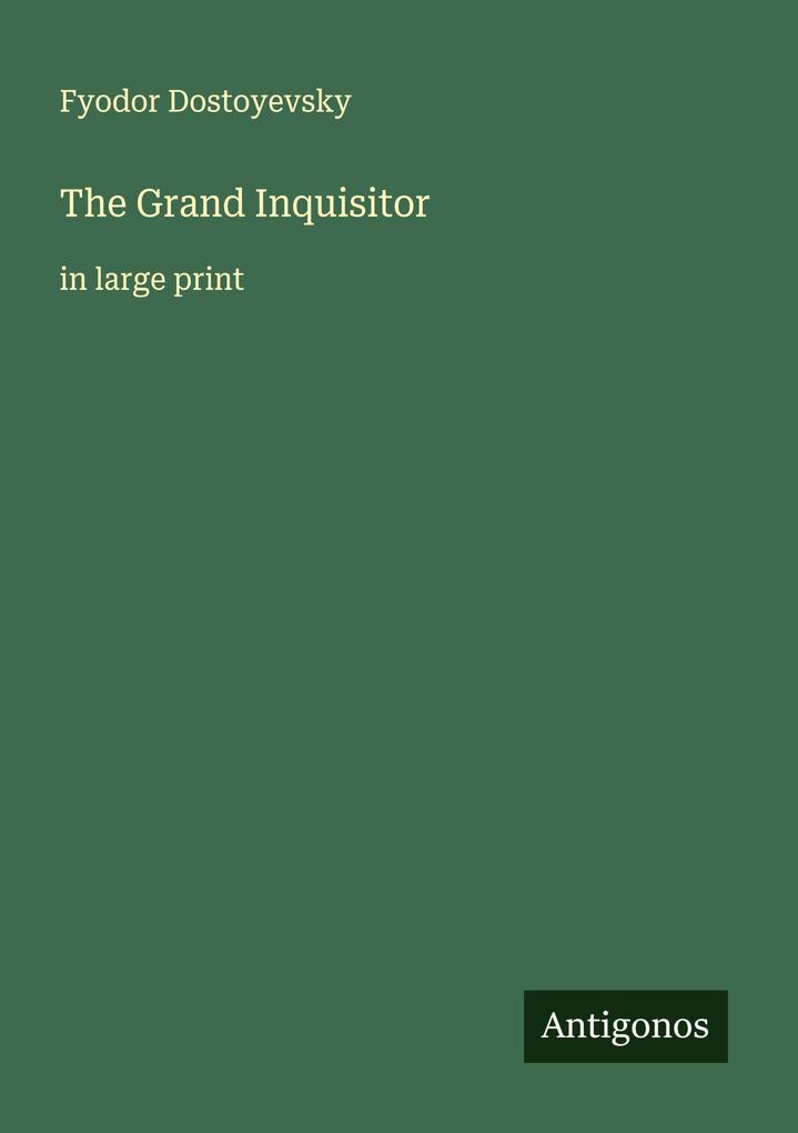 The Grand Inquisitor