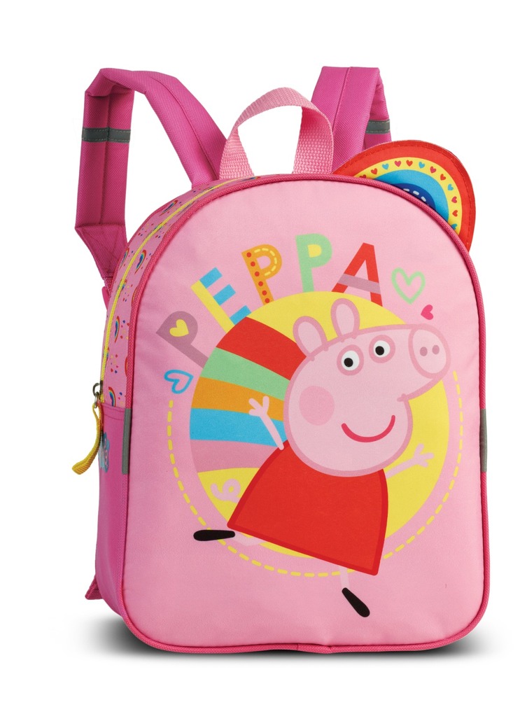 SIEBER Glühwürmchen - Kinderrucksack Peppa Pig rosa