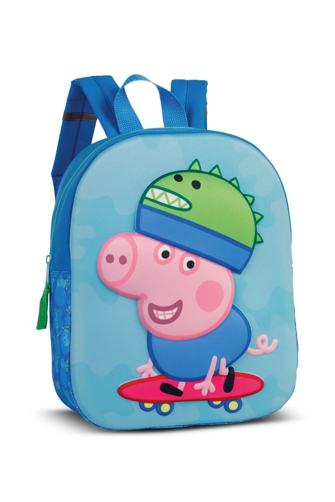 SIEBER Glühwürmchen - Kinderrucksack Peppa Pig hellblau
