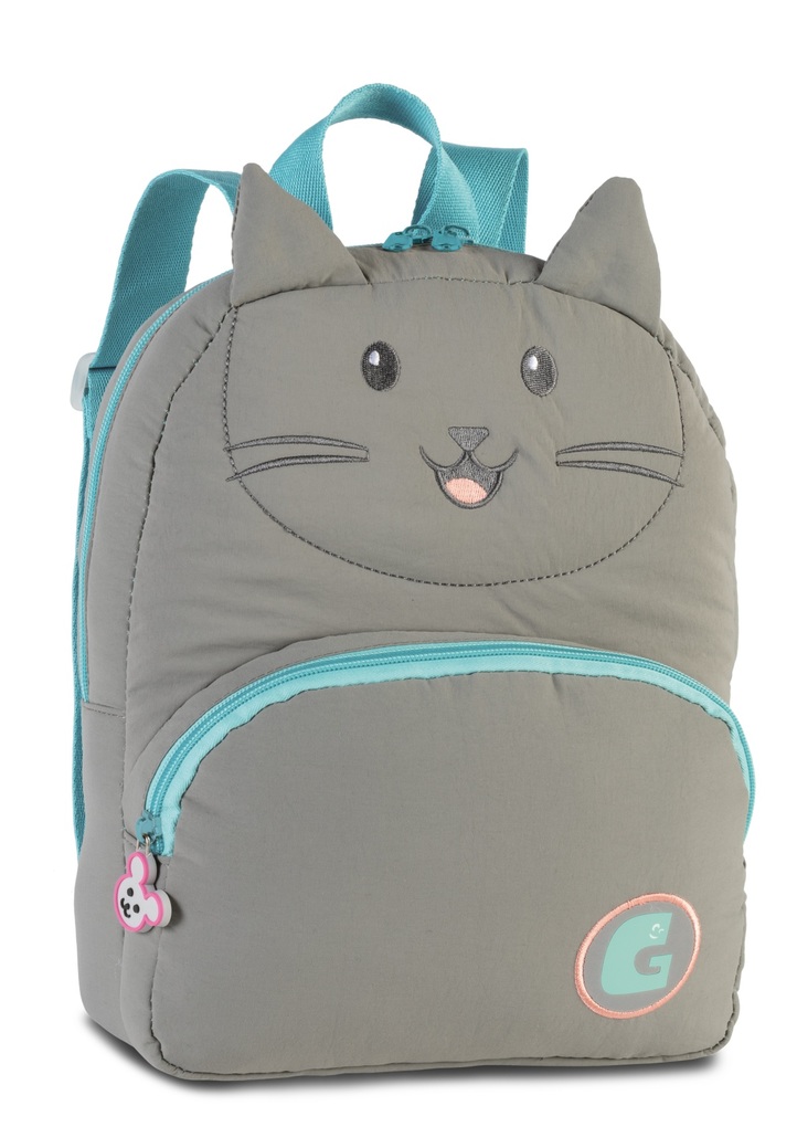 SIEBER Glühwürmchen - Kinderrucksack Felix hellgrau