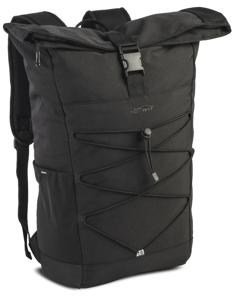 BESTWAY® Rucksack Urban Rolltop schwarz ca. 18 Liter