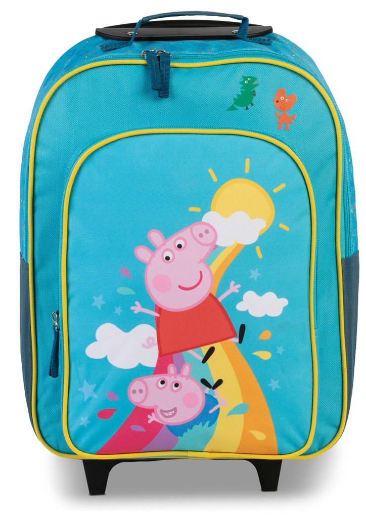Heinrich Sieber Sieber Glühwürmchen - Kindertrolley Peppa Pig Türkis