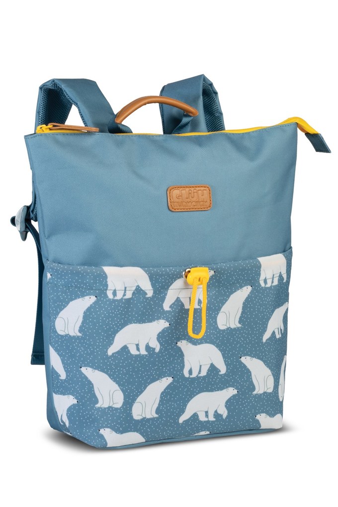 SIEBER Glühwürmchen - Kinderrucksack Lotte graublau