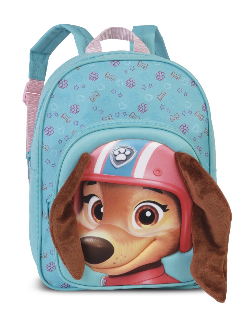 SIEBER Glühwürmchen - Kinderrucksack Paw Patrol türkis 8 Liter