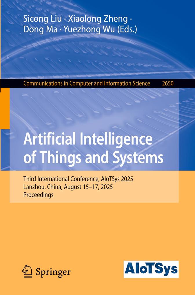 Artificial Intelligence of Things and Systems