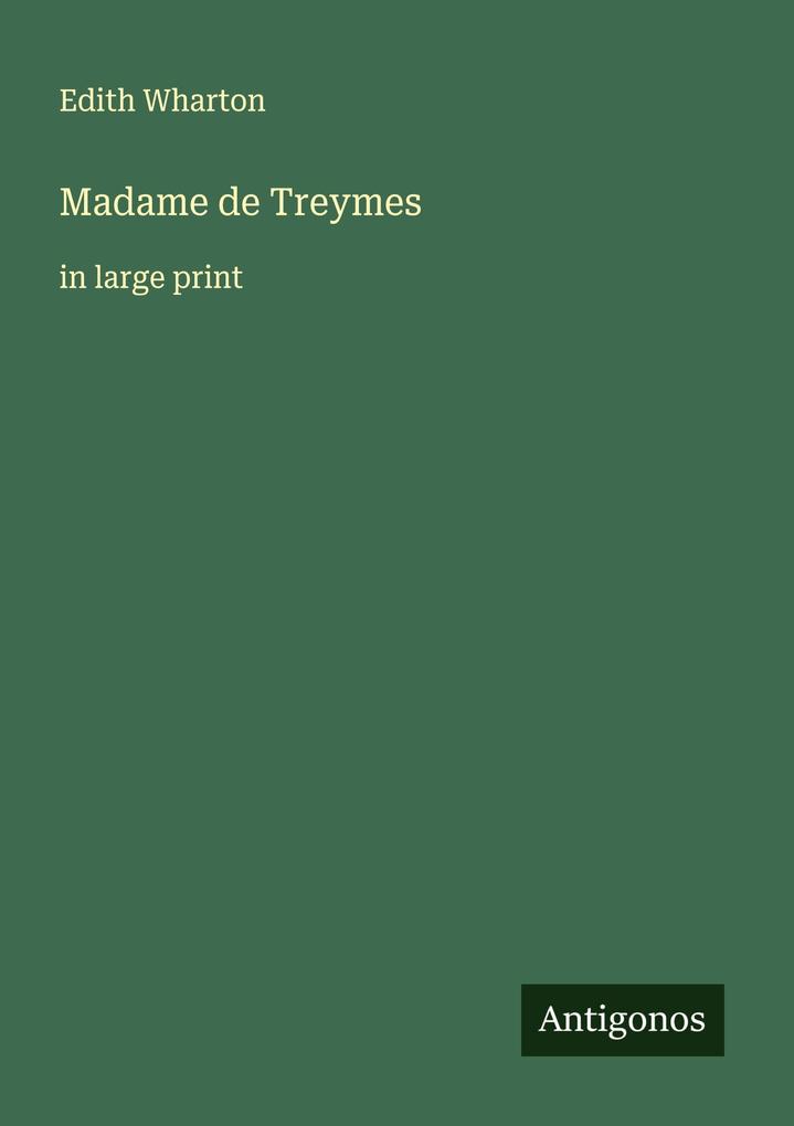 Madame de Treymes