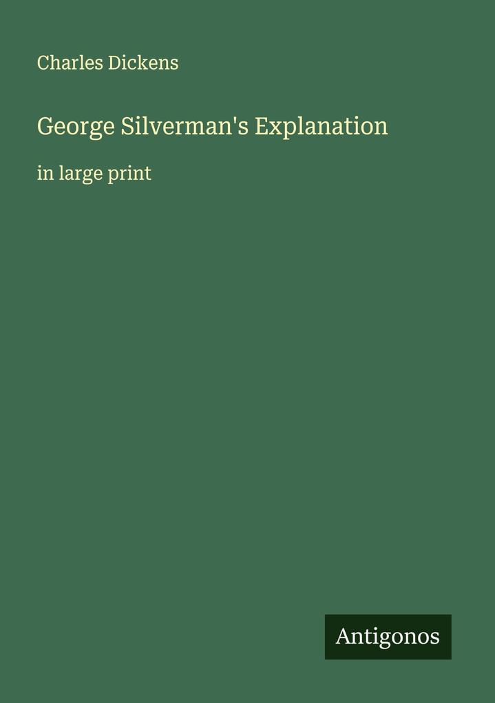 George Silverman's Explanation
