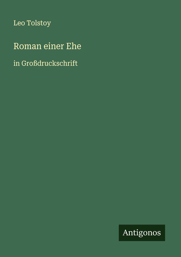 Roman einer Ehe