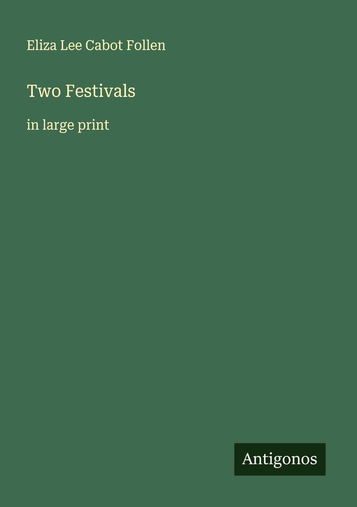 Two Festivals
