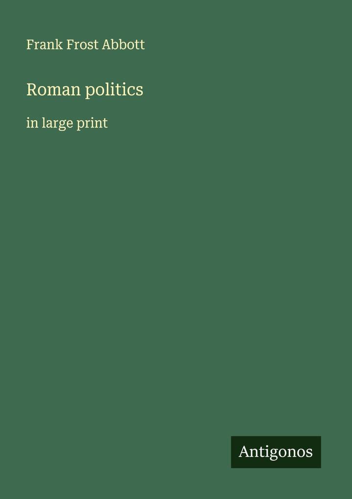 Roman politics