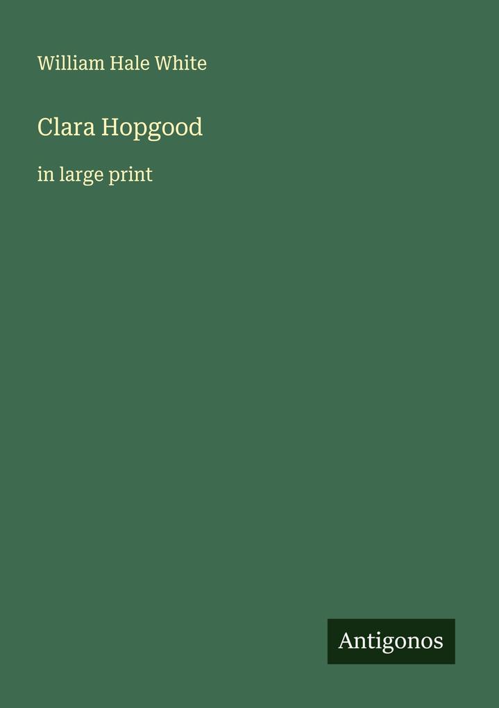 Clara Hopgood