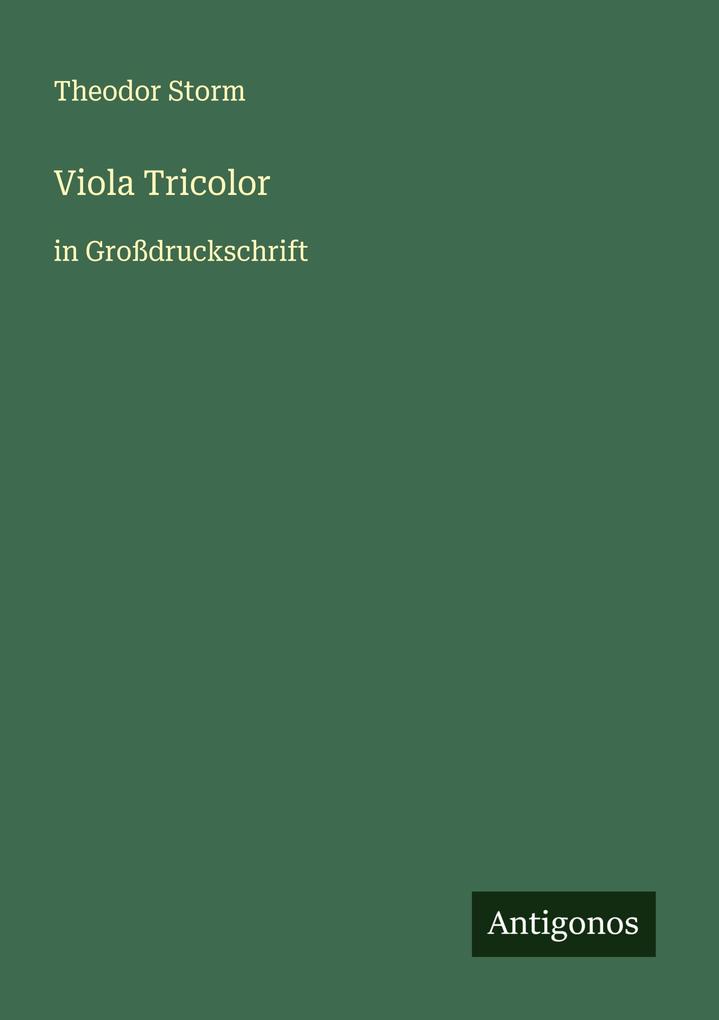 Viola Tricolor