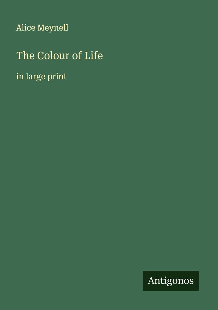 The Colour of Life