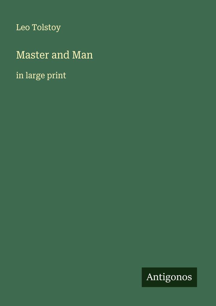 Master and Man