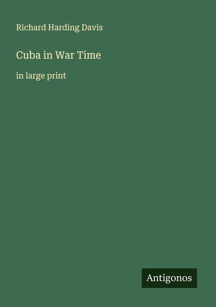 Cuba in War Time