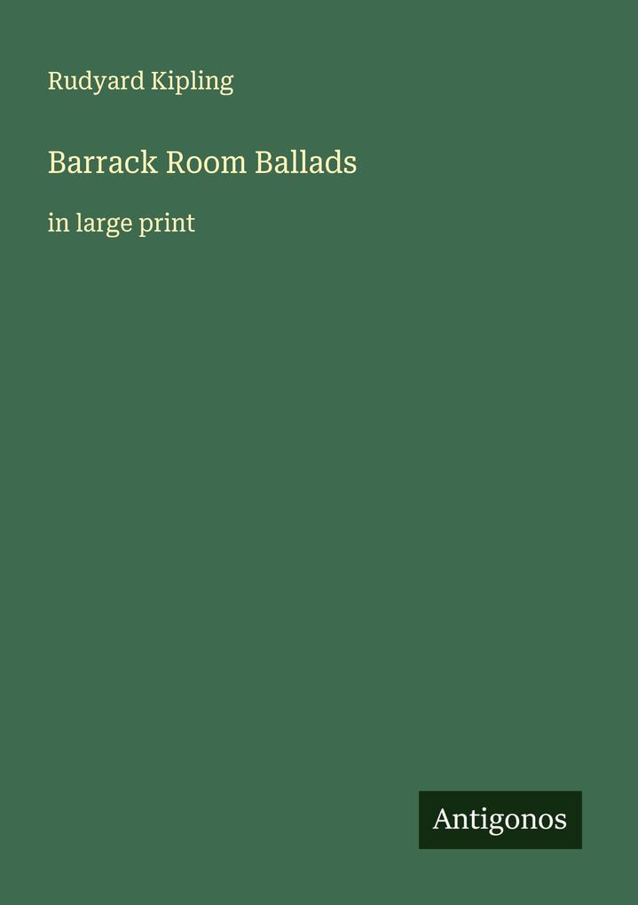 Barrack Room Ballads