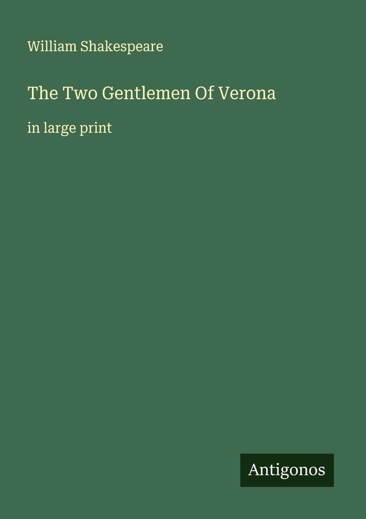The Two Gentlemen Of Verona