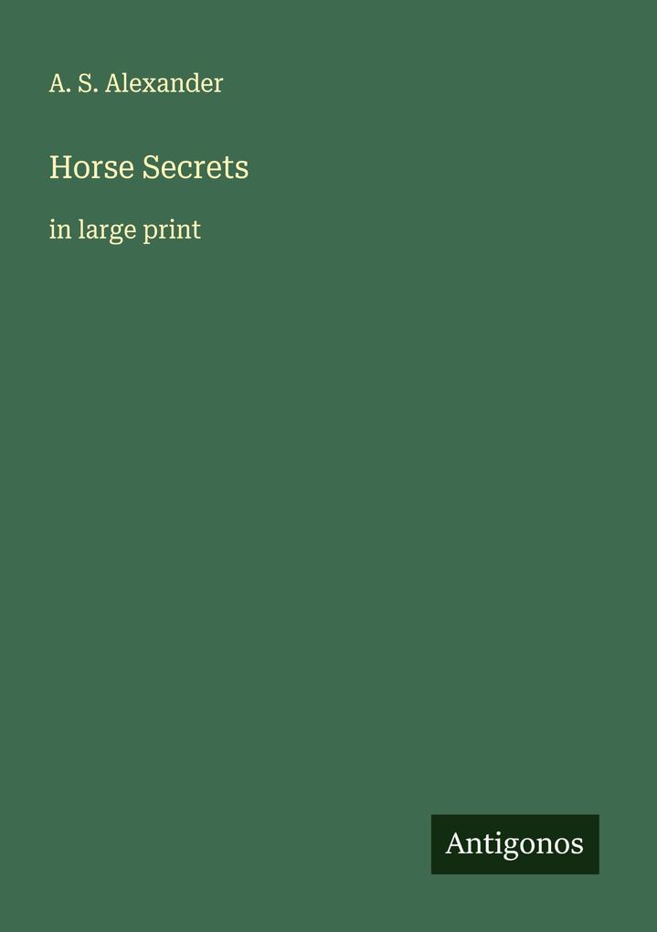 Horse Secrets