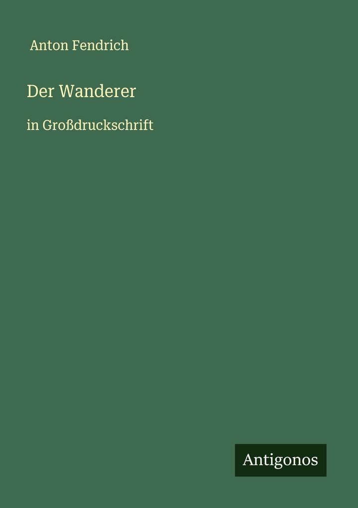 Der Wanderer