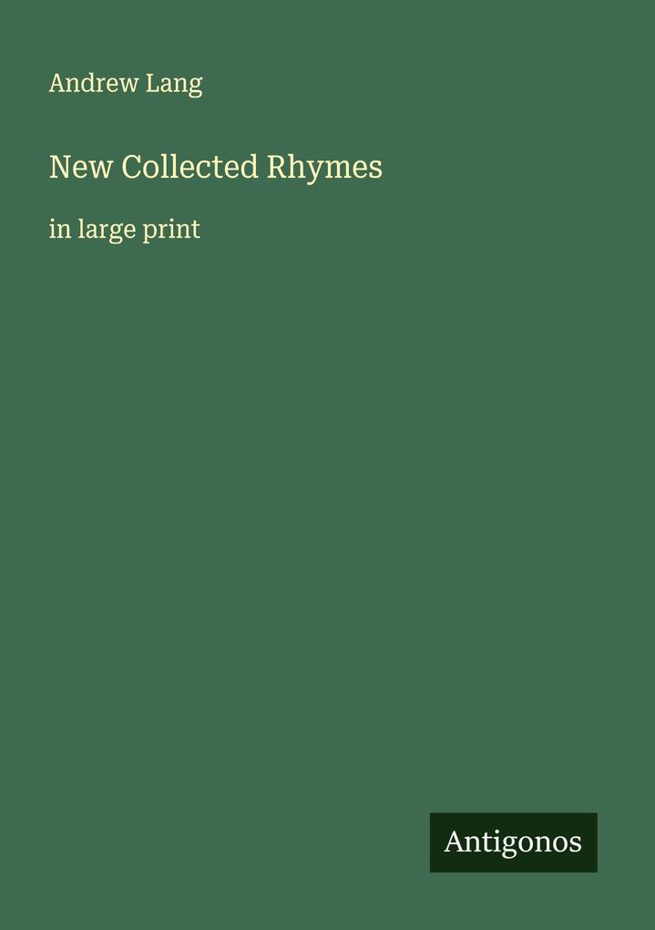 New Collected Rhymes