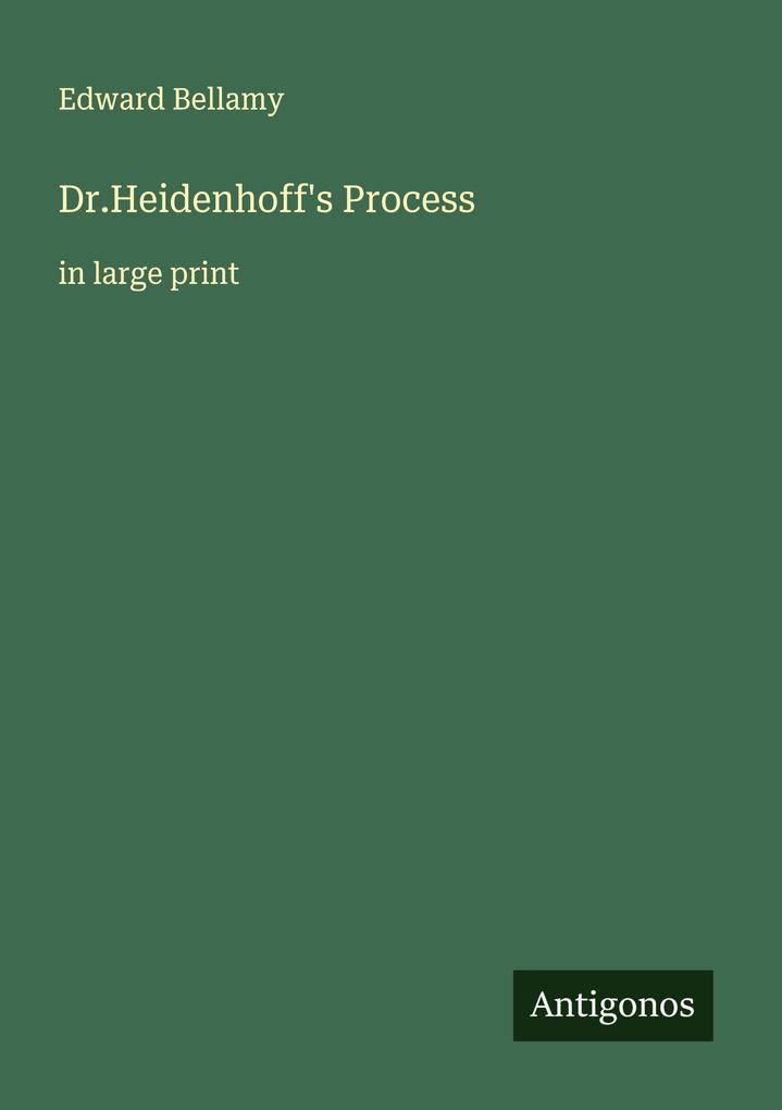 Dr.Heidenhoff's Process
